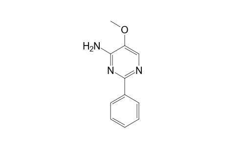 Pyrimidine, 4-amino-5-methoxy-2-phenyl-