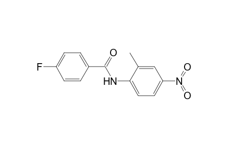 4-Fluoro-N-(2-methyl-4-nitrophenyl)benzamide