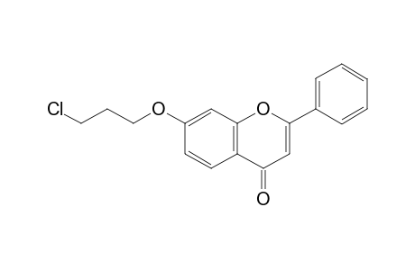 7-(3-Chloropropoxy)-2-phenyl-4H-1-benzopyran-4-one