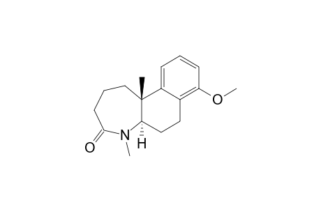 (5ASR,11BRS)-8-METHOXY-5,11B-DIMETHYL-1,2,3,5,5A,6,7,11B-OCTAHYDRO-4H-NAPHTH-[2,1-B]-AZEPIN-4-ONE