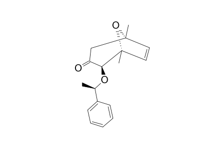 2-ALPHA-(1-PHENYLETHOXY)-1,5-DIMETHYL-8-OXABICYCLO-[3.2.1]-OCT-6-EN-3-ONE