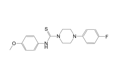 4-(4-fluorophenyl)-N-(4-methoxyphenyl)-1-piperazinecarbothioamide