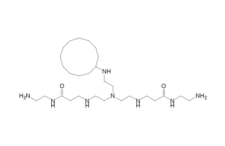N-(2-aminoethyl)-3-[2-[2-[[3-(2-aminoethylamino)-3-keto-propyl]amino]ethyl-[2-(cyclododecylamino)ethyl]amino]ethylamino]propionamide