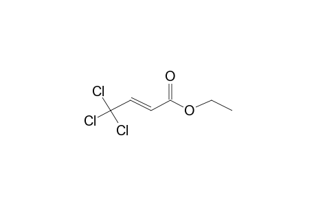 Ethyl (2E)-4,4,4-trichloro-2-butenoate