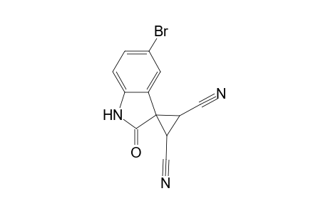 trans-2,3-Dihydrospiro[2,3-dicyanocyclopropane]-5'-bromo-1',3'-dihydroindol-2'-one