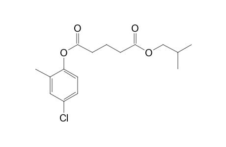 Glutaric acid, isobutyl 2-methyl-4-chlorophenyl ester