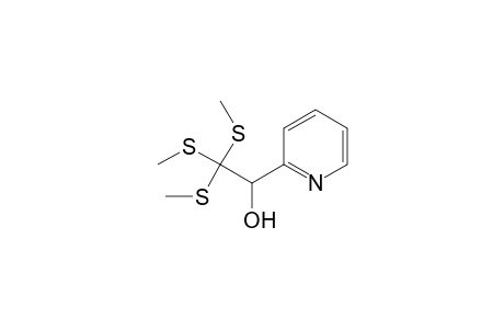 2,2,2-Tris-methylthio-1-pyridin-2-yl-ethanol