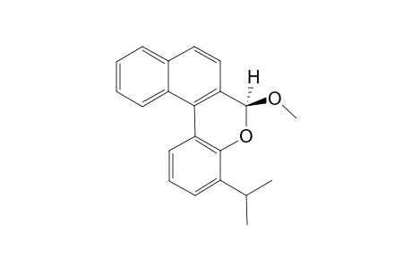 4-Isopropyl-6-methoxy-6H-benzo[b]naphtho[1,2-d]pyran