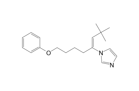 1H-Imidazole, 1-[1-(2,2-dimethylpropylidene)-5-phenoxypentyl]-