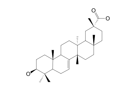 TRIPTOCALLIC-ACID-B;3-BETA-HYDROXYMULTIFLOR-7-EN-29-OIC-ACID