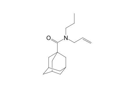 Adamantane-1-carboxamide, N-allyl-N-propyl-