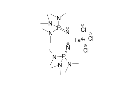 tantalum(V) bis((tris(dimethylamino)-lambda5-phosphaneylidene)amide) trichloride