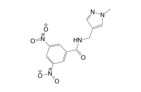 N-[(1-methyl-1H-pyrazol-4-yl)methyl]-3,5-dinitrobenzamide