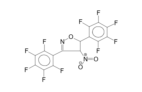 3,5-BIS(PENTAFLUOROPHENYL)-4-NITRO-2-ISOXAZOLINE