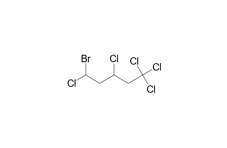 5-Bromo-1,1,1,3,5-pentachloropentane