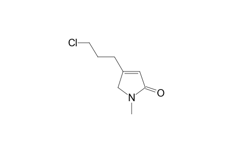 4-(3-chloropropyl)-1-methyl-3-pyrrolin-2-one