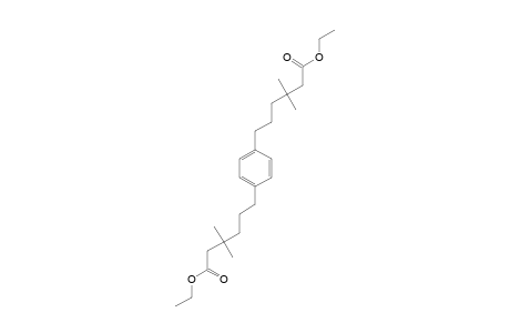 1,4-BIS-[4,4-DIMETHYL-5-(ETHOXYCARBONYL)-PENTYL]-BENZENE