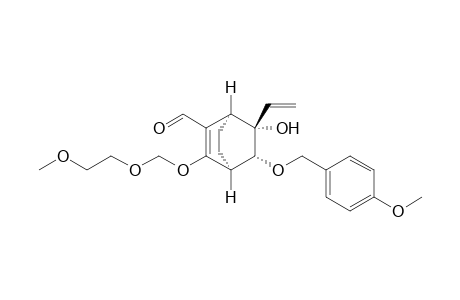 (1S,4S,5S,6R)-5-ethenyl-2-(2-methoxyethoxymethoxy)-6-[(4-methoxyphenyl)methoxy]-5-oxidanyl-bicyclo[2.2.2]oct-2-ene-3-carbaldehyde