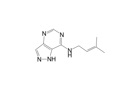 1H-Pyrazolo[4,3-d]pyrimidin-7-amine, N-(3-methyl-2-butenyl)-