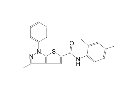 1H-thieno[2,3-c]pyrazole-5-carboxamide, N-(2,4-dimethylphenyl)-3-methyl-1-phenyl-