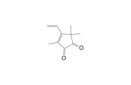 3,5,5-trimethyl-4-vinyl-cyclopent-3-ene-1,2-dione