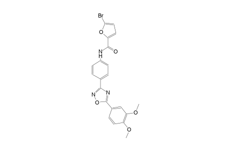 2-furancarboxamide, 5-bromo-N-[4-[5-(3,4-dimethoxyphenyl)-1,2,4-oxadiazol-3-yl]phenyl]-