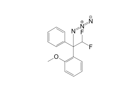 1-(1-azido-2,2-difluoro-1-phenyl-ethyl)-2-methoxy-benzene
