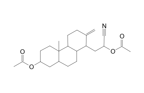 1-Phenanthrenepropanenitrile, 7,.alpha.-diacetoxy-2-methylene-4b-methylperhydro-