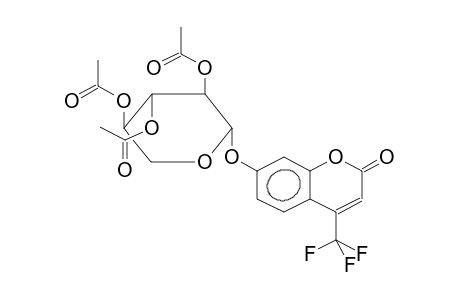 4-TRIFLUOROMETHYLUMBELLIFERYL 2,3,4-TRI-O-ACETYL-BETA-D-XYLOPYRANOSIDE