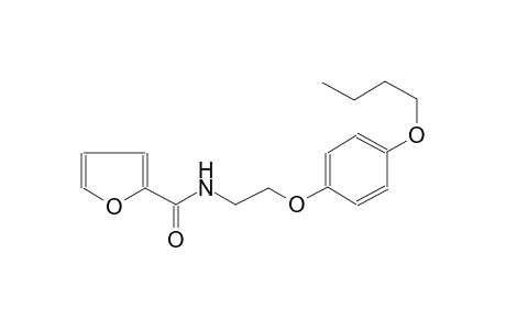 N-[2-(4-butoxyphenoxy)ethyl]-2-furamide