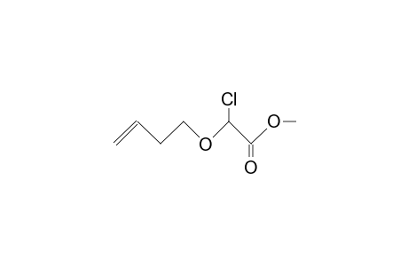 2-Chloro-O-(3-butenyl)-glycolic acid, methyl ester