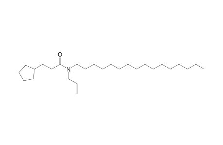 Propionamide, 3-cyclopentyl-N-propyl-N-hexadecyl-