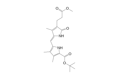 Methyl 5-{[5'-(t-butoxy)carbonyl]-3',4'-dimethyl-1H-pyrrol-2'-yl]methylidene}-2,5-dihydro-4-methyl-2-oxo-1H-pyrrole-3-propanoate
