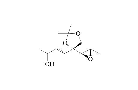 (E)-(S)-4-[(R)-2,2-Dimethyl-4-((2R,3S)-3-methyl-oxiranyl)-[1,3]dioxolan-4-yl]-but-3-en-2-ol