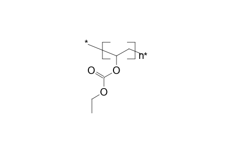 Poly(vinyl ethyl carbonate)