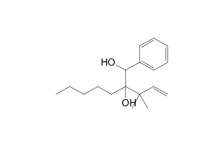 3,3-Dimethyl-2-pentyl-1-phenylpent-4-ene-1,2-diol