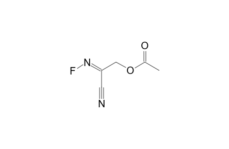 ANTI-2-CYANO-2-(FLUORIMINO)-ETHYL-ACETATE