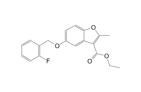 ethyl 5-[(2-fluorobenzyl)oxy]-2-methyl-1-benzofuran-3-carboxylate