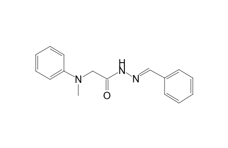 (Methyl-phenyl-amino)-acetic acid benzylidene-hydrazide
