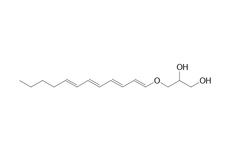 3-[(1E,3E,5E,7E)-dodeca-1,3,5,7-tetraenoxy]propane-1,2-diol