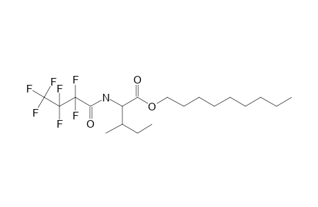 L-Isoleucine, N-heptafluorobutyryl-, nonyl ester