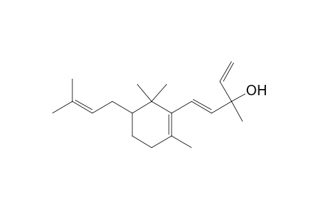 1,4-Pentadien-3-ol, 3-methyl-1-[2,6,6-trimethyl-5-(3-methyl-2-butenyl)-1-cyclohexen-1-yl]-