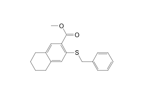 Methyl 3-(benzylthio)-5,6,7,8-tetrahydronaphthalene-2-carboxylate