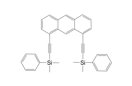 1,8-bis{[dimethyl(phenyl)silyl]ethynyl}anthracene