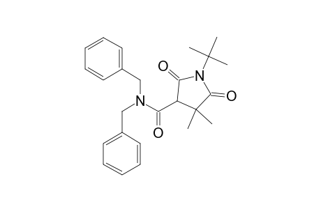 1-TERT.-BUTYL-4,4-DIMETHYL-2,5-DIOXOPYRROLIDINE-3-CARBOXYLIC-ACID-DIBENZYLAMIDE