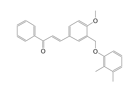 (2E)-3-{3-[(2,3-dimethylphenoxy)methyl]-4-methoxyphenyl}-1-phenyl-2-propen-1-one
