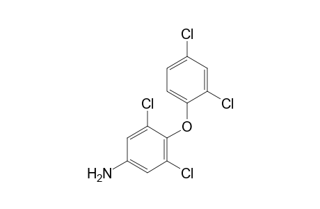 Benzenamine, 3,5-dichloro-4-(2,4-dichlorophenoxy)-