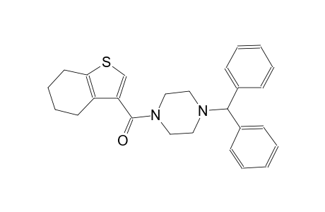 1-benzhydryl-4-(4,5,6,7-tetrahydro-1-benzothien-3-ylcarbonyl)piperazine