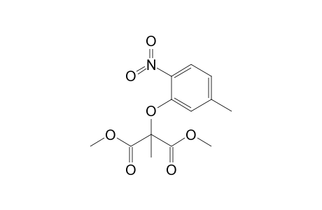 Dimethyl 2-methyl-2-(5'-methyl-2'-nitrophenoxy)malonate