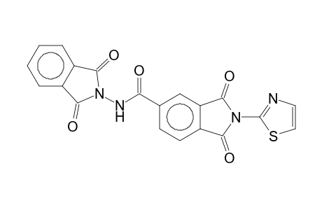 N-(1,3-Dioxo-1,3-dihydro-2H-isoindol-2-yl)-1,3-dioxo-2-(1,3-thiazol-2-yl)-5-isoindolinecarboxamide